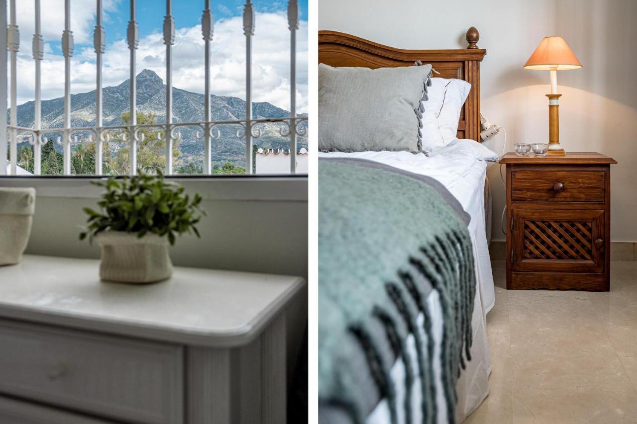 Ferienhaus Fantastic 3 Bedroom Townhouse In Aloha Pueblo Close To The Golf Course And Has Amazing Mountain Views Marbella